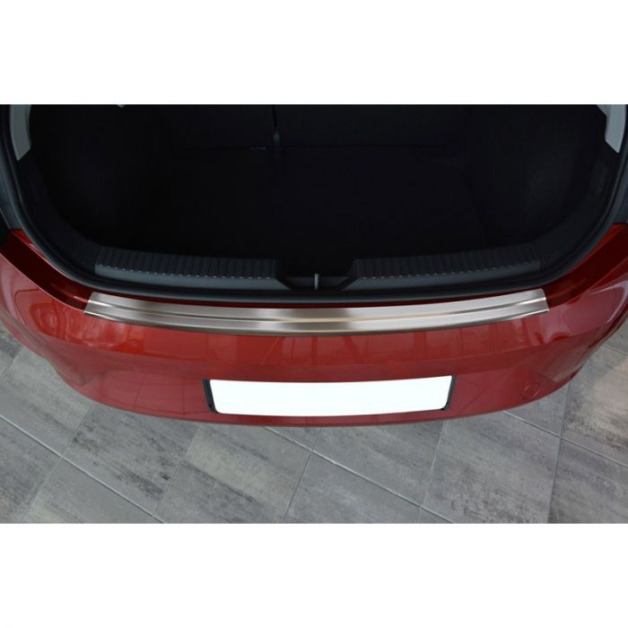 Edelstahl Heckstoßstangenschutz passend für Seat Leon ST (5F) 2013-2017 &  Facelift 2017-2020 'STRONG EDITION' AutoStyle - #1 in auto-accessoires