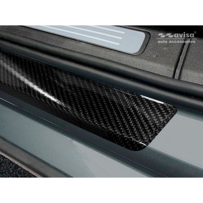 3D Schwarz Karbon Einstiegsleisten passend für Volvo S60 III & V60 II 2018-  4-Teilig AutoStyle - #1 in auto-accessoires