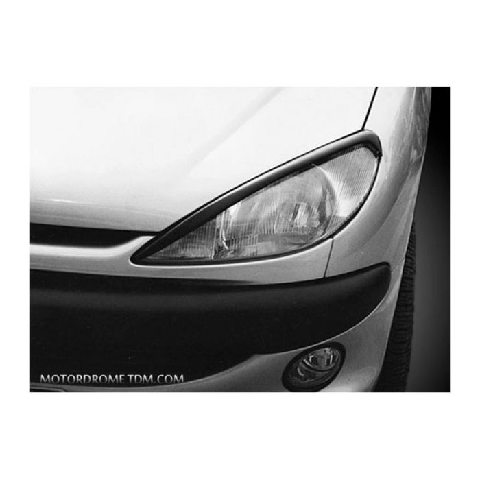 Casquettes de Phares sur mesure pour Peugeot 206 (ABS) AutoStyle - #1 in  auto-accessoires