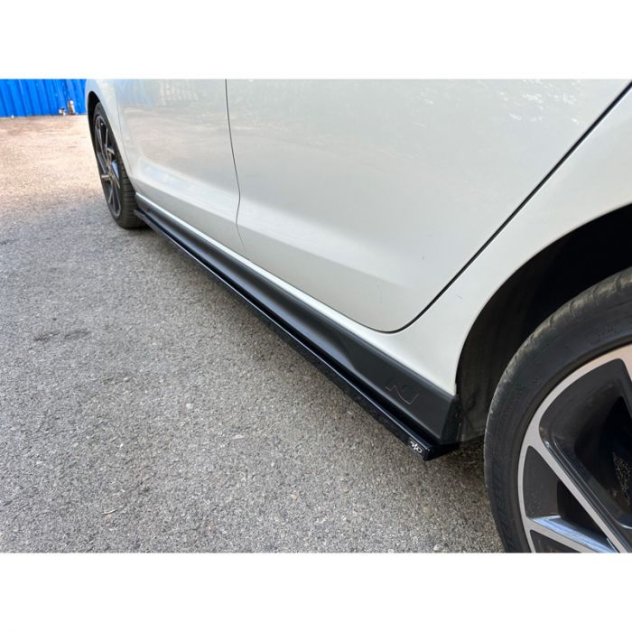 Satz Seitenschweller passend für Hyundai i30 III N / N-Line 2017- (ABS  Glänzend schwarz) AutoStyle - #1 in auto-accessoires