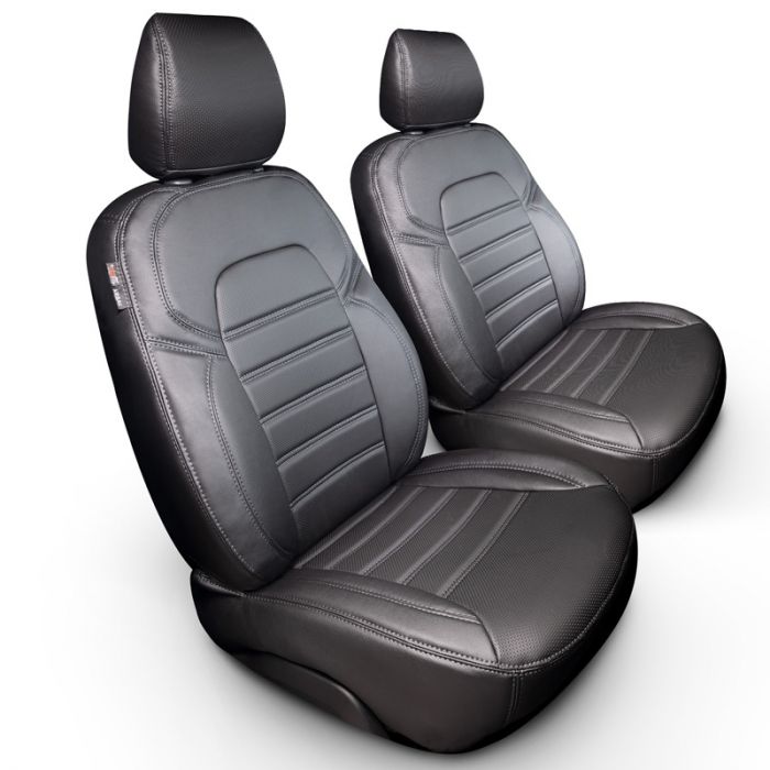 New York Design Kunstleder Sitzbezüge 1+1 passend für Renault Trafic/Opel  Vivaro/Nissan Primastar 2001-2014 AutoStyle - #1 in auto-accessoires