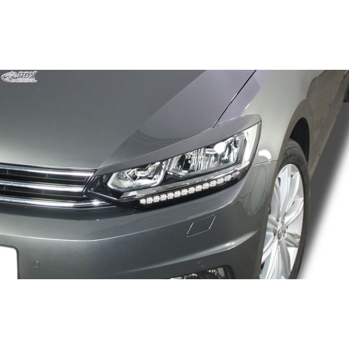 Spoilers de phares sur mesure pour Volkswagen Touran (5T) 2015- (LED) (ABS)  AutoStyle - #1 in auto-accessoires