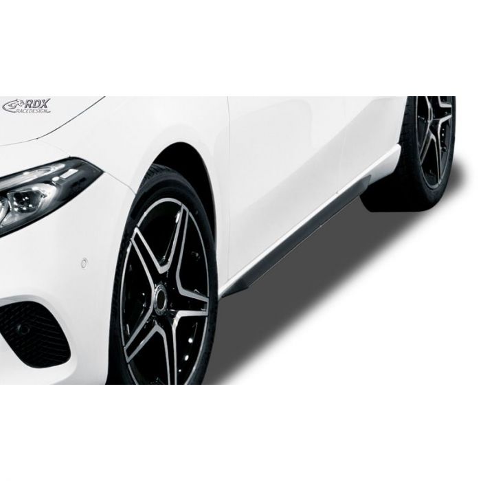 Jupes latérales 'Slim' sur mesure pour Mercedes Classe-A W177 2018- (ABS  noir luisant) AutoStyle - #1 in auto-accessoires